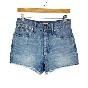 Madewell NWOT The Perfect Jean Short High Waisted Size 27
